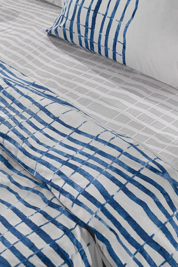Guy Laroche Sheet Sets King Size 270x265cm. Azzam Denim 4pcs