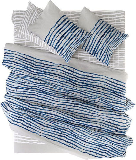 Guy Laroche Sheet Sets King Size 270x265cm. Azzam Denim 4pcs