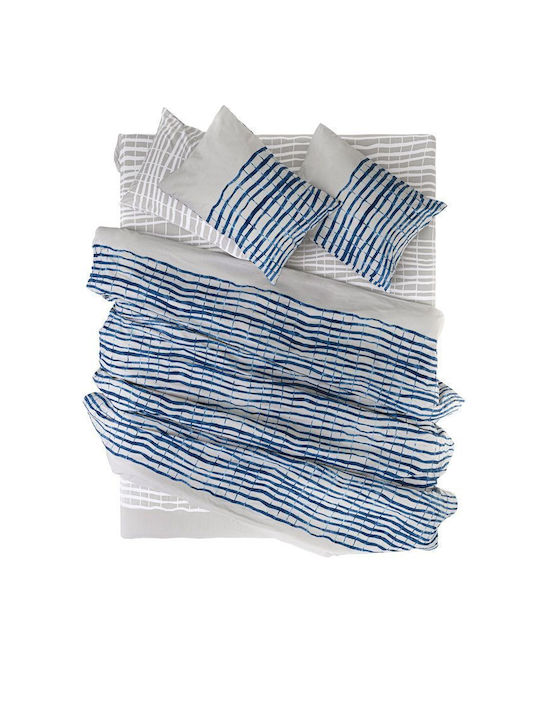 Guy Laroche Sheet Sets King Size 270x265cm. Azzam Denim 4pcs