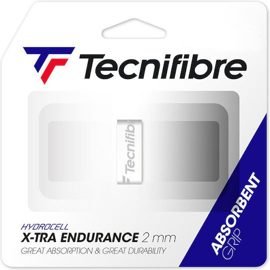 Tecnifibre X-tra Endurance Replacement Grip White 1pc