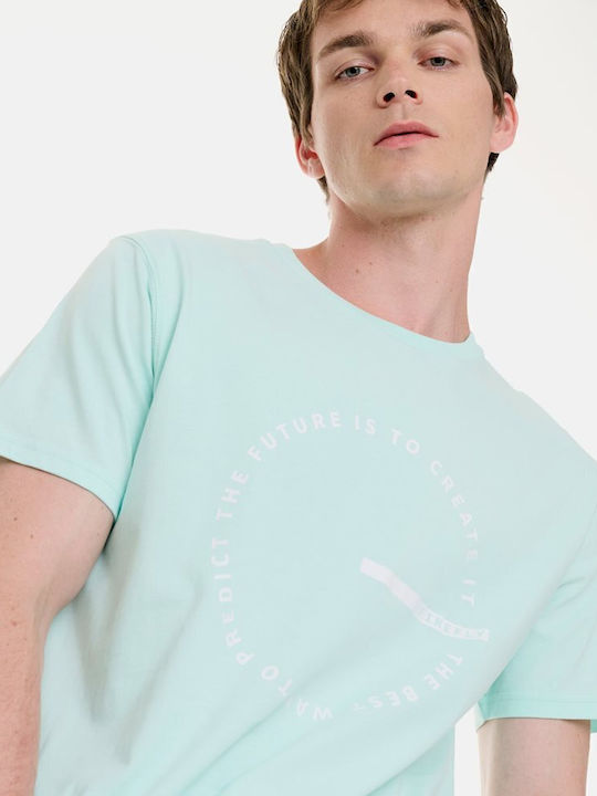 T-shirt Τιρκουάζ