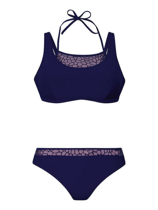 6506 Mastektomie Bikini-Set Cup C Anita Tabala Set Blau