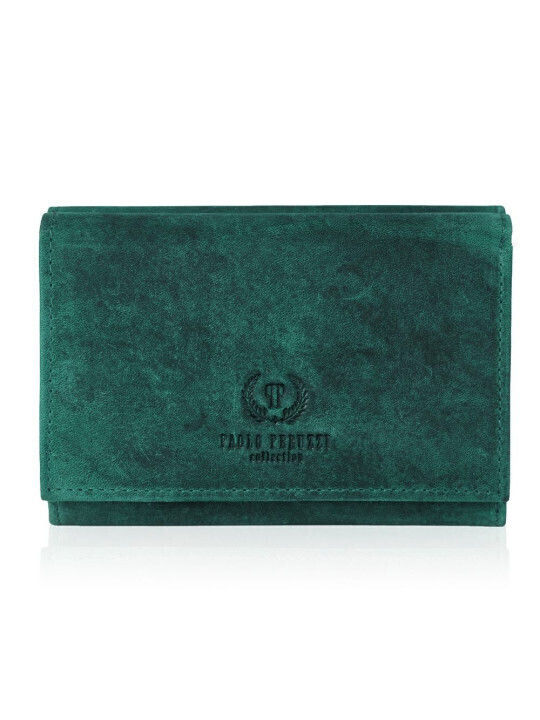 Set Leather Women's Bag Shoulder Green