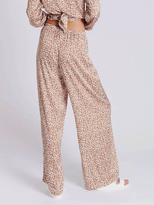 Women's Fabric Trousers Noir