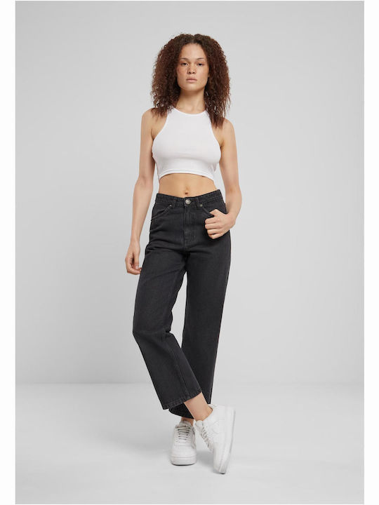 Damenjeans in Gerader Linie Black