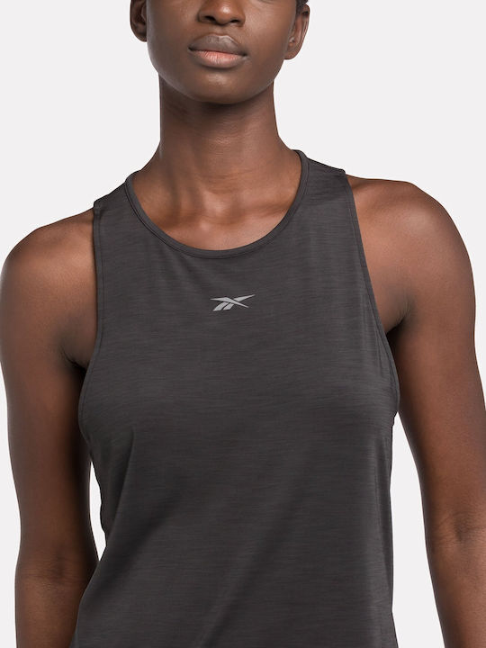 Damen Sport Bluse Ärmellos Schwarz