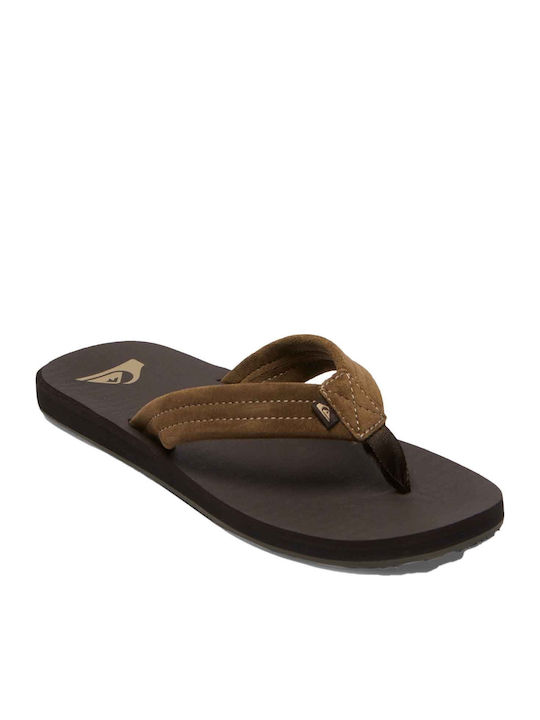Carver Men's Flip Flops Brown