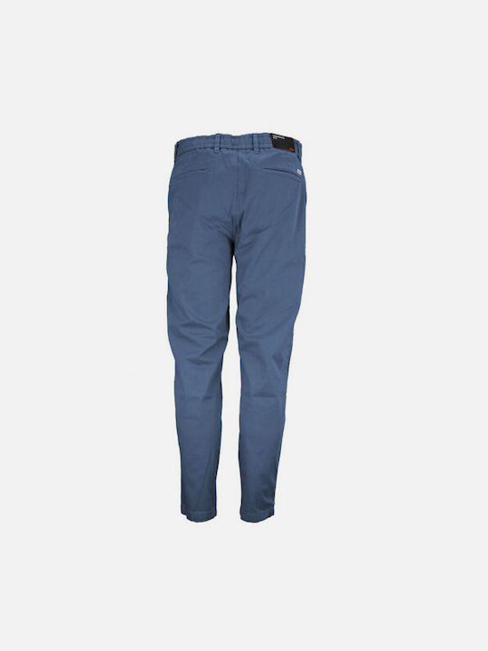 Hugo Boss Men's Trousers Chino in Tapered Line Blue