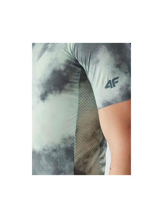 4F Short Sleeves Cycling Jersey Green