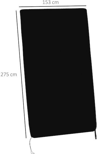 Sportnow Κάλυμμα Τραπεζιού Ping Pong σε Μαύρο χρώμα A70-077V00BK