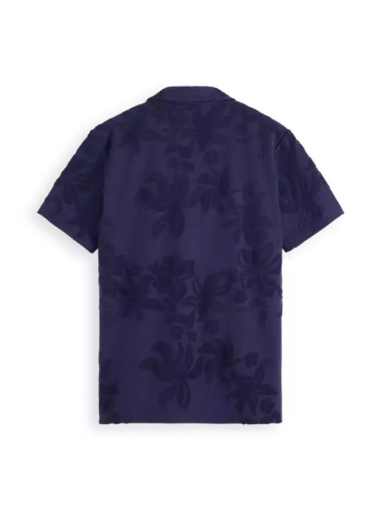 Scotch & Soda Мъжка Риза Памучна NAVY BLUE 177056-6865