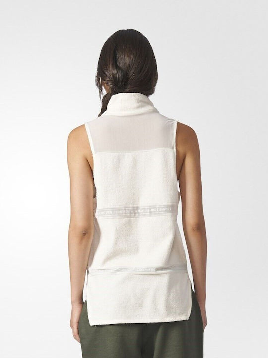 Adidas Originals Women's Blouse Sleeveless White