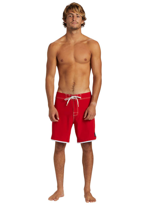 Original Scallop 18 Herren Badebekleidung Shorts Red