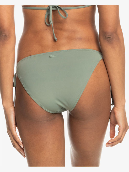 Bikini Slip with Ties Olive