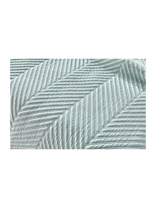 Guy Laroche Bone Set Coverlet Queen Size Microfiber MInt 220x240cm 2pcs