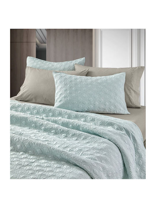 Guy Laroche Tempest Set Coverlet Queen Size Microfiber MInt 220x240cm 2pcs