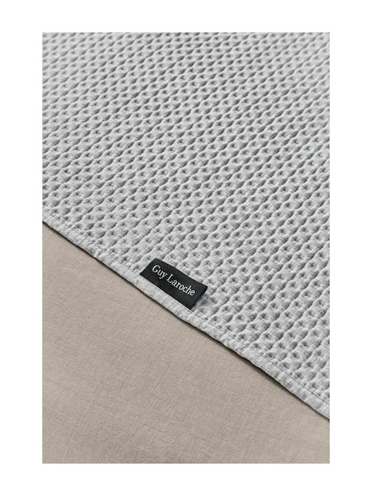 Guy Laroche Idol Σετ Κουβερλί Μονό Microfiber Grey 160x220cm 2τμχ