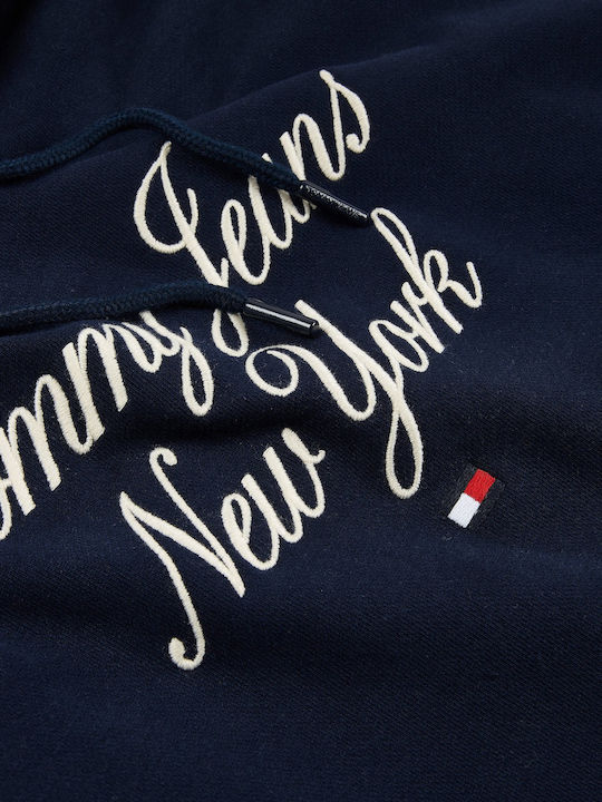 Tommy Hilfiger Herren Sweatshirt mit Kapuze Navy Blue