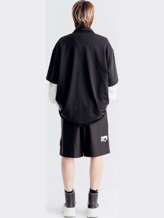 Mod Wave Movement Athletic Men's Shorts Black