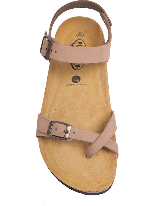 Zomba Women's Flat Sandals Anatomic Taupe