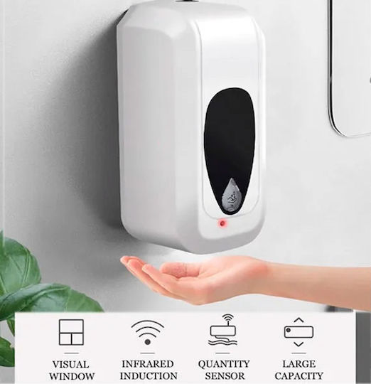 Dispenser de săpun comercial Crema de săpun 1000ml Alb