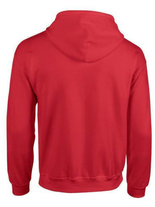 Takeposition Muscle Engine Jacke mit Kapuze Rot