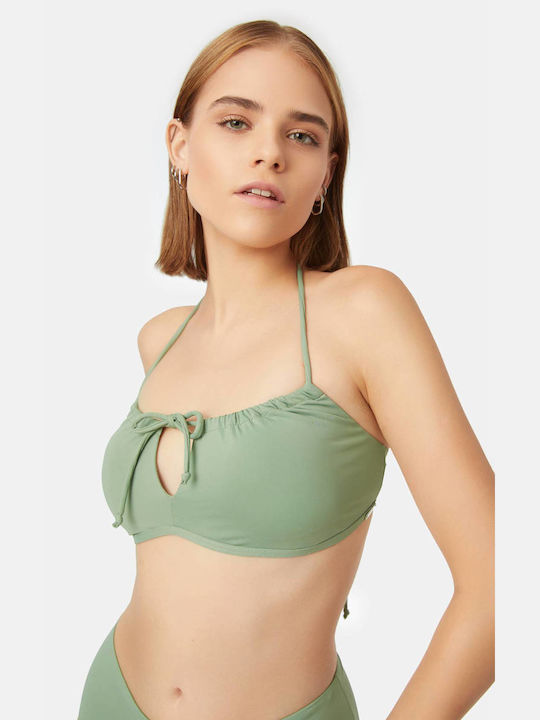 Minerva Bikini-Oberteil Chile Chaki