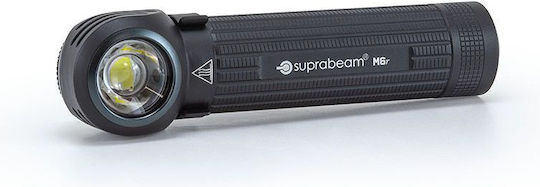 Suprabeam Επαναφορτιζόμενος Προβολέας Χειρός LED με Μέγιστη Φωτεινότητα 600lm