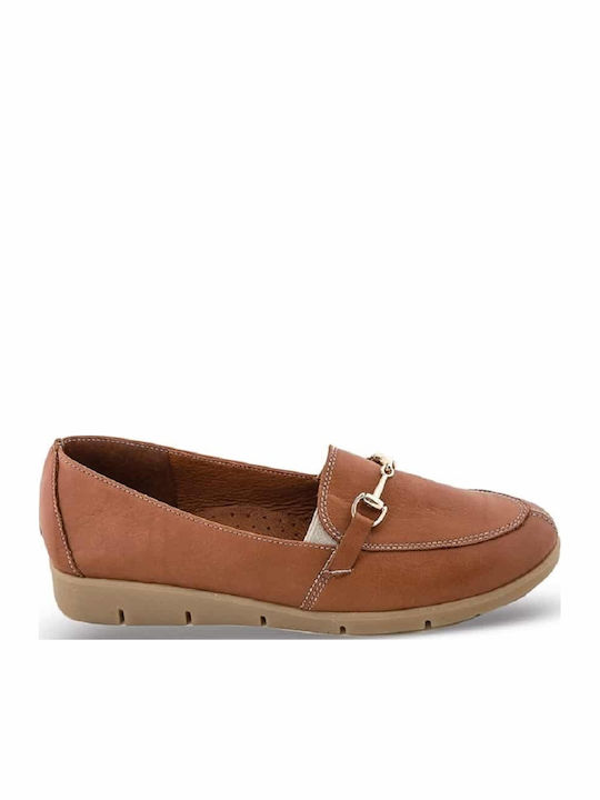 Γυναικεία Loafers σε Καφέ Χρώμα