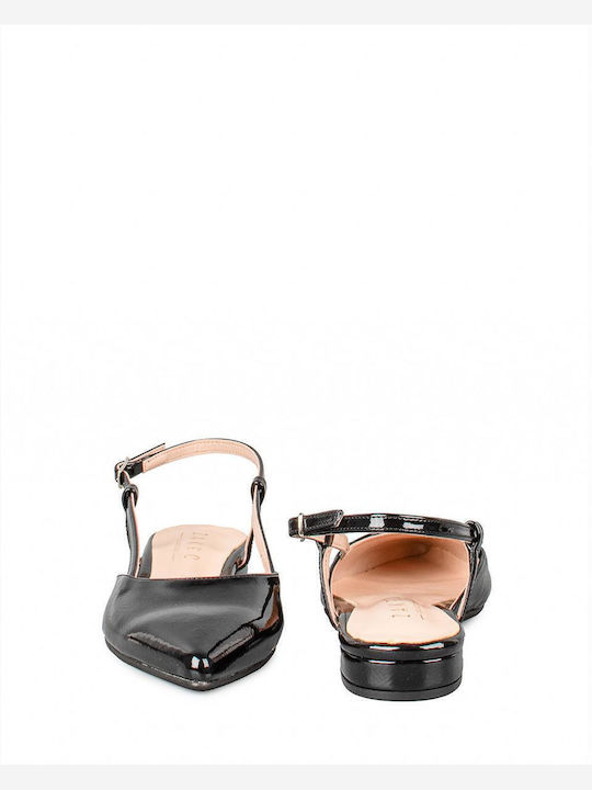 Γυναικείες Μπαλαρίνες Slingback σε Μαύρο Χρώμα