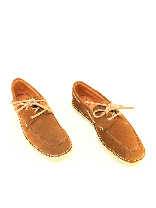 Men's Leather Moccasins Tabac Brown