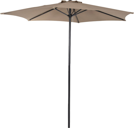 Garten- und Terrassen-Sonnenschirm Rundschreiben Aluminium Braune Φ1.2m