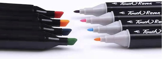 Alcohol Markers Markers Double-sided Markers + Bag 80 Pieces