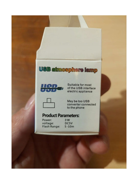 Διακοσμητικό Φωτιστικό LED RGB