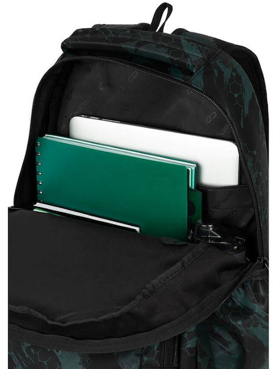 Coolpack Student Backpack Pick Kick Technic Green