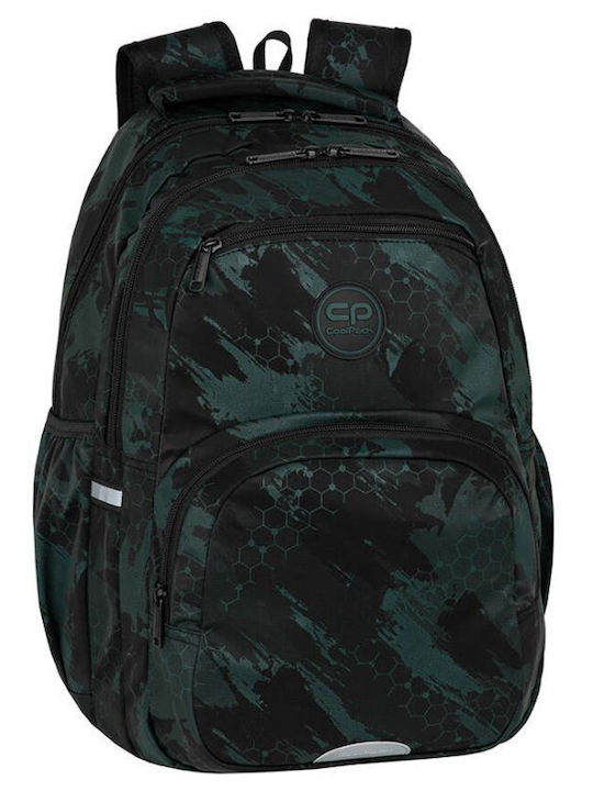 Coolpack Student Backpack Pick Kick Technic Green