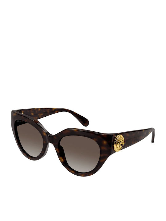 Gucci Γυαλιά Ηλίου Καφέ με Κοκκάλινο Σκελετό Gucci Γυαλιά Ηλίου Καφέ με Κοκκάλινο Σκελετό