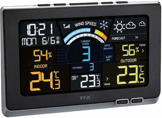 TFA Spring Breeze Wireless Digital Weather Station Tabletop