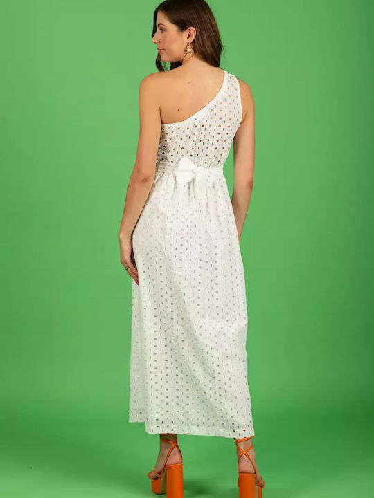 Summer Maxi Dress Ecru
