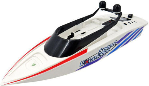 Ferngesteuertes Schnellboot Weiß