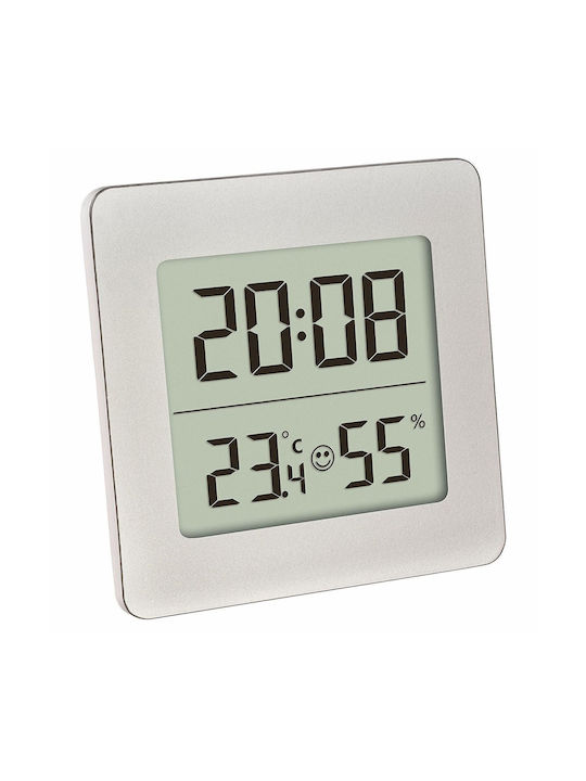 TFA Tisch-Digitaluhr mit Wecker