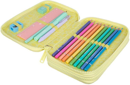 Coolpack Ученически несесер Coolpack Jumper 2 Powder Yellow