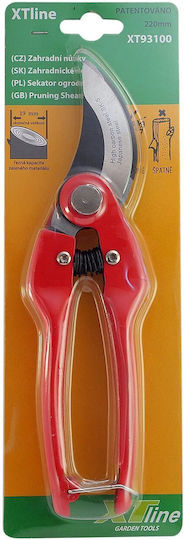 Xtline Pruning Shears Type Ratchet Length 22cm with Maximum Cutting Diameter 19mm