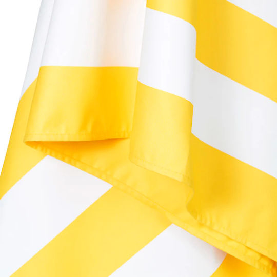 Dock & Bay Quick Dry Cabana Πετσέτα Microfiber Σώματος Κίτρινη 160x90εκ.