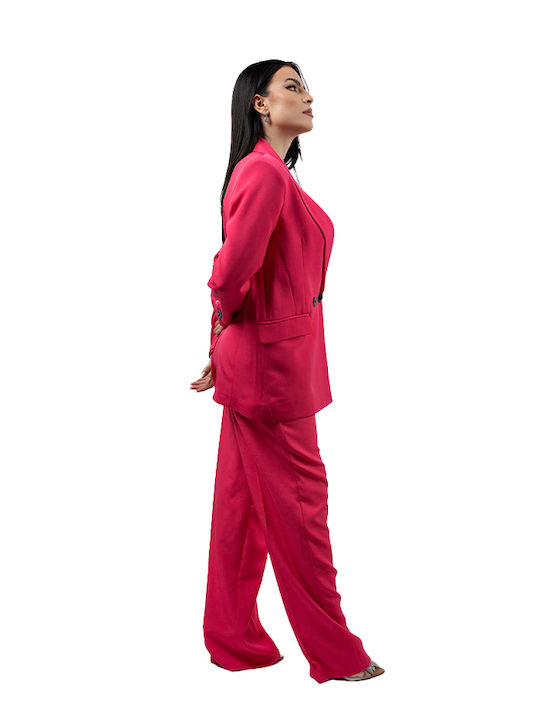 The One Women's Fuchsia Suit