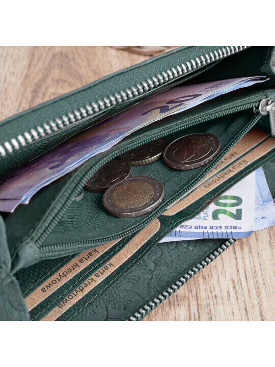 Gift Set Zup-38-gr Leather Wallet T-08 Case T-51