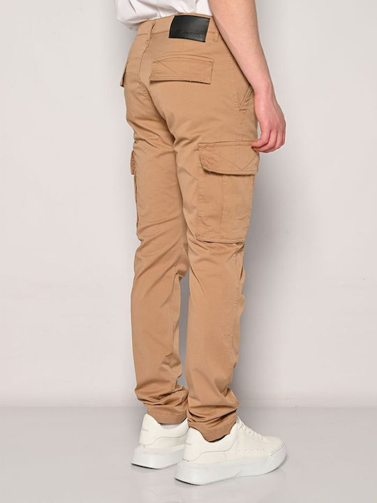 Brokers Jeans Men's Trousers Cargo Brown