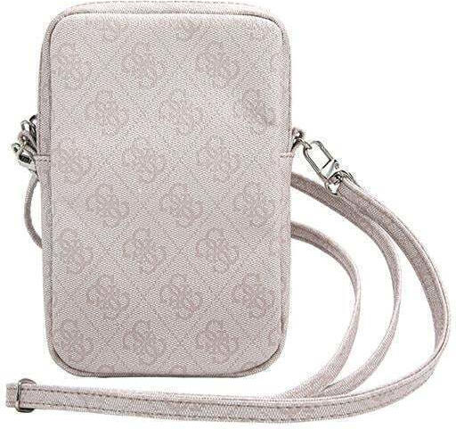 Guess Zip 4G Triangle Pouch Ροζ GUWBZP4GFTSP