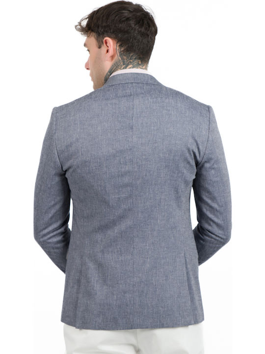 Men's Suit Jacket Slim Fit Indigo