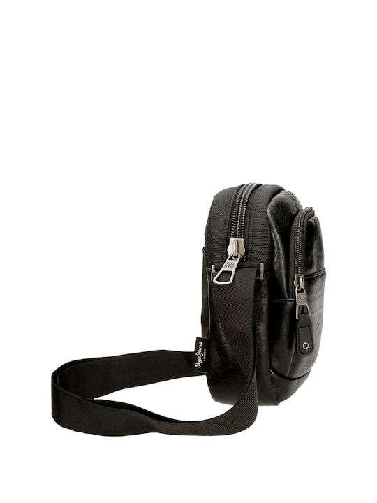 Pepe Jeans Herrentasche Schulter / Crossbody Schwarz